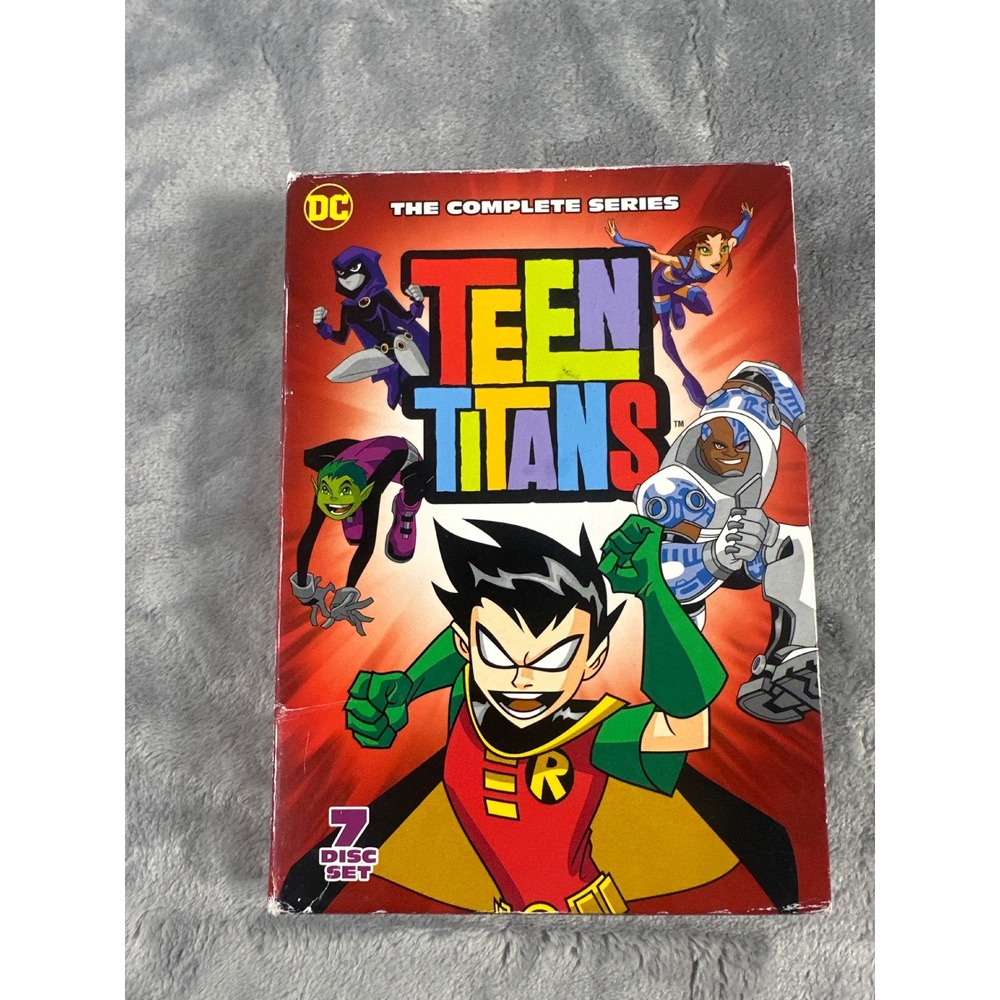 Teen Titans The Complete Series DVD 7-Disc Set DC Comics Animated TV Show BoxSet